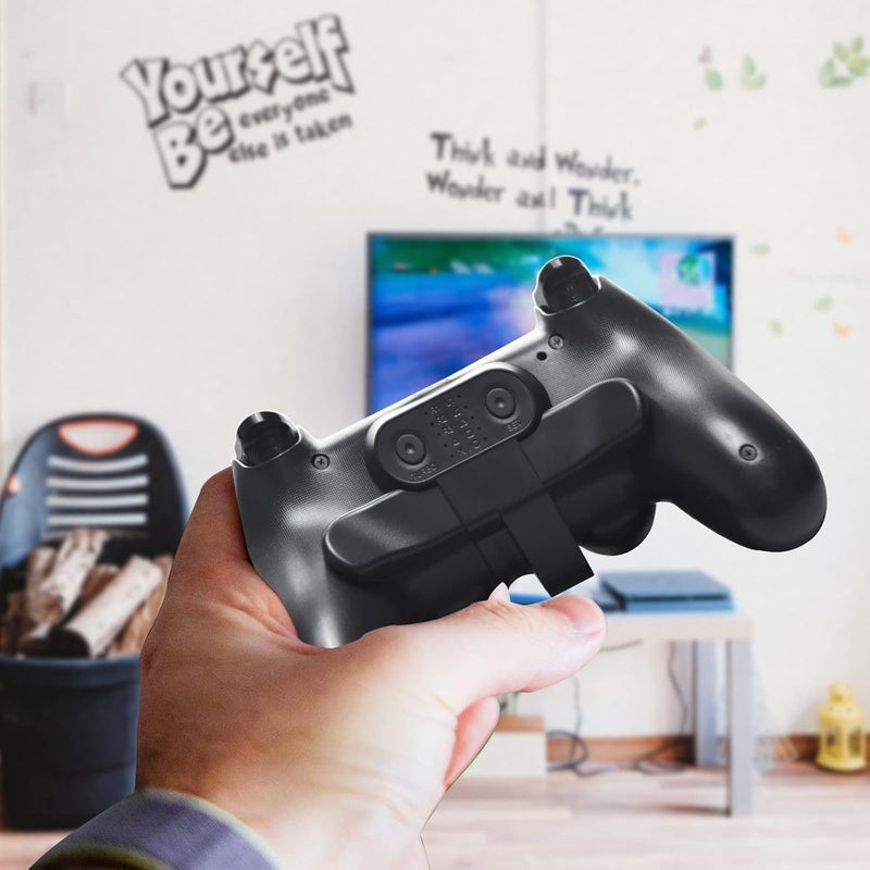 Semaiki أذرع خلفية لجهاز تحكم PS4، ملحق زر خلفي مجموعة دومينيتور متوافقة مع جهاز تحكم PS4، أذرع مع وظيفة توربو وذاكرة، توصيل وتشغيل - Image 2